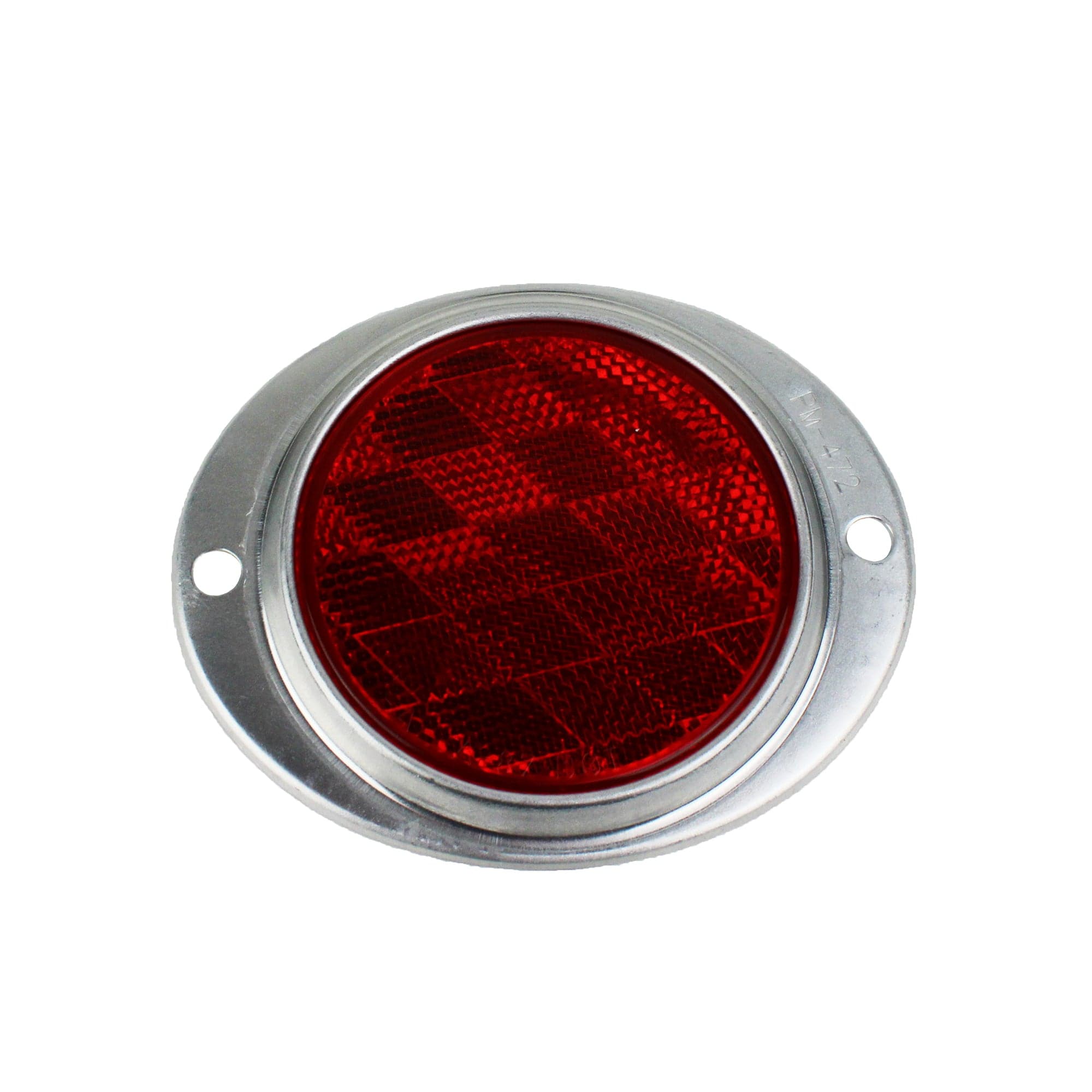 Anderson Marine / Peterson MFG V472R 3" Oval Reflector, Aluminum - Red