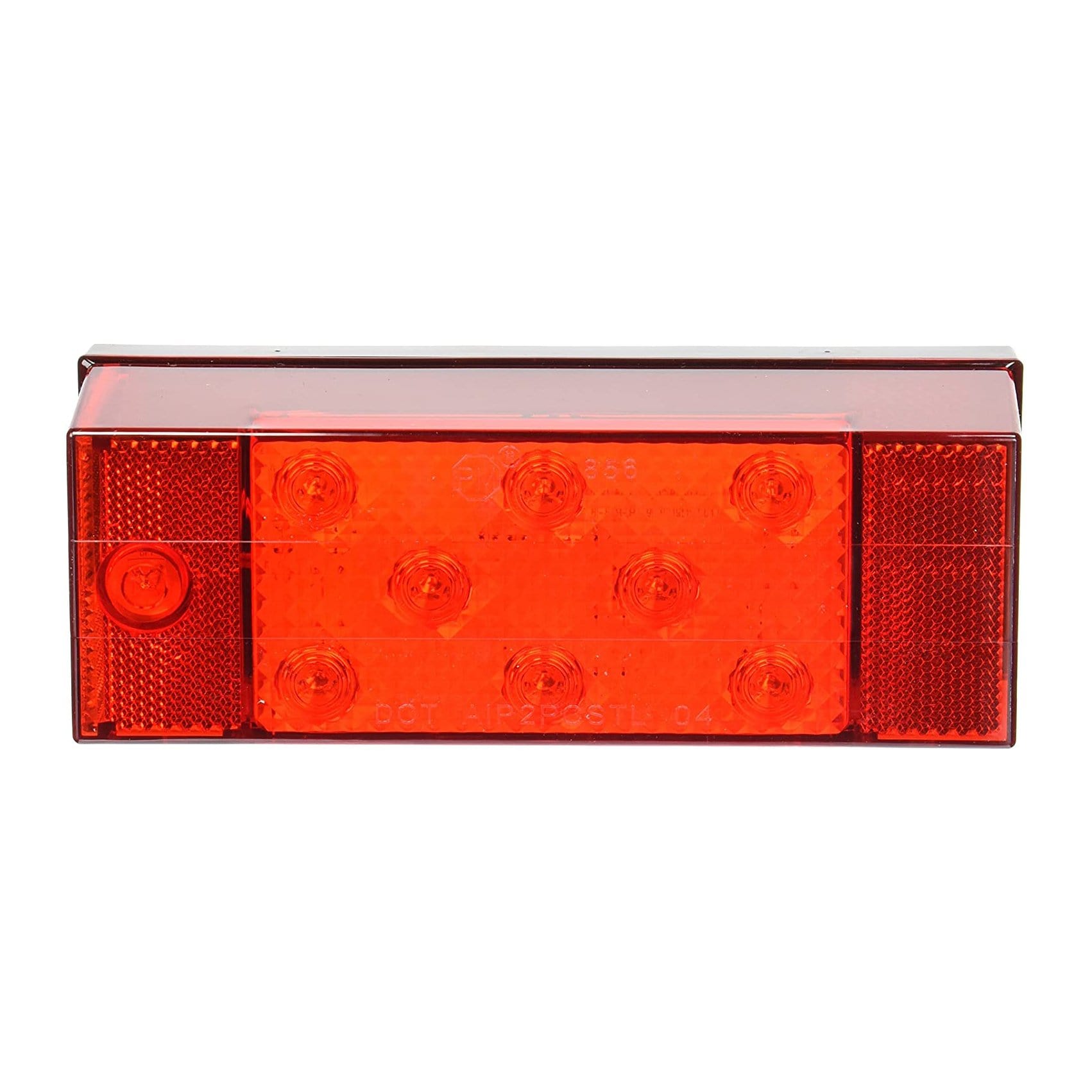 Peterson Manufacturing / Anderson Marine V856L Wide Combination LED Tail Light W/ License Light for Trailers over 80"
