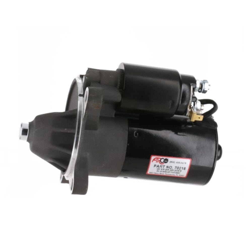 Arco Marine 70216 Inboard Starter Replacement for OMC Stern Drive/Cobra Stern Drive, Ford 2.3L V8