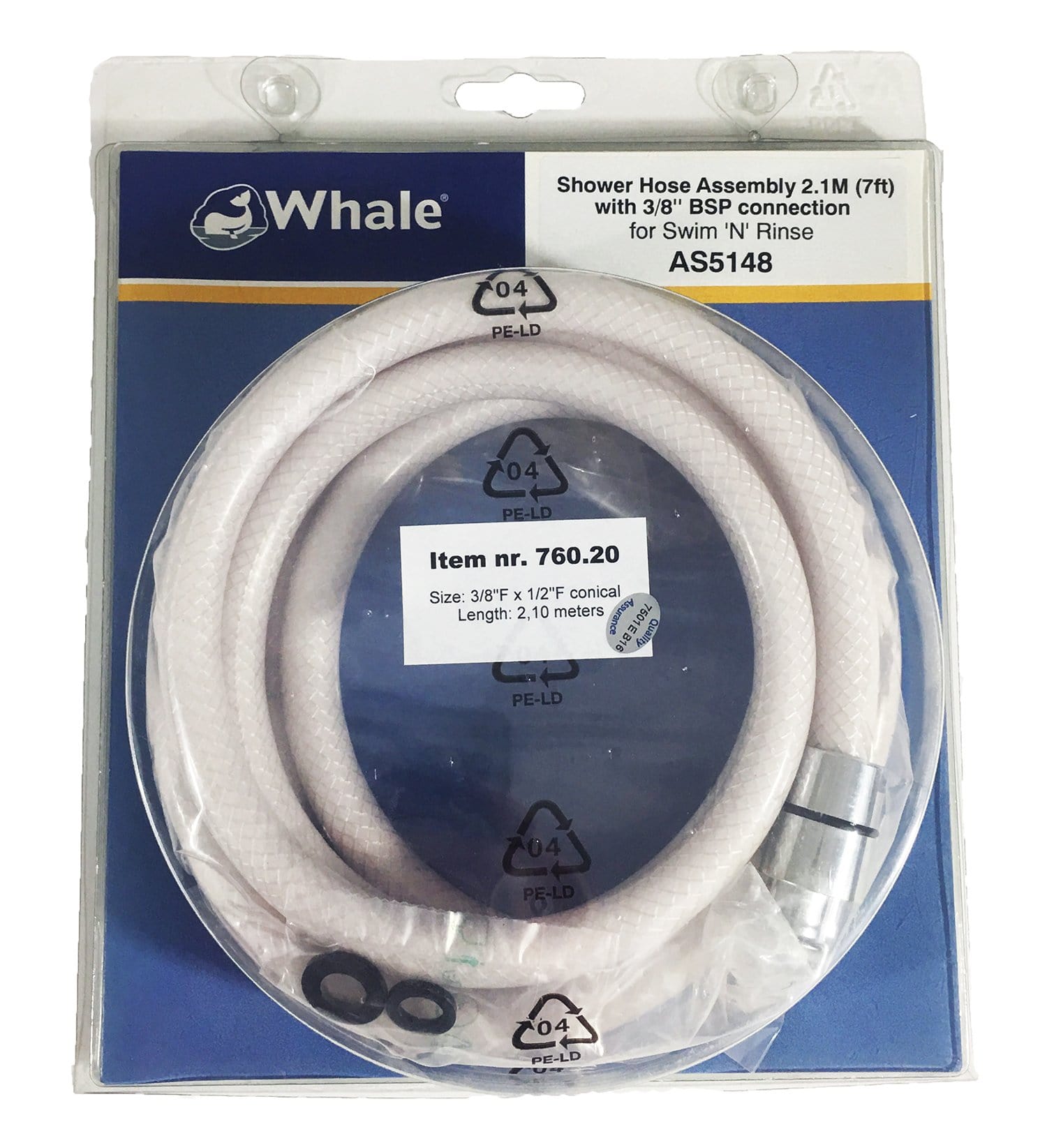 Attwood/Whale AS5148 Swim 'n' Rinse Hose