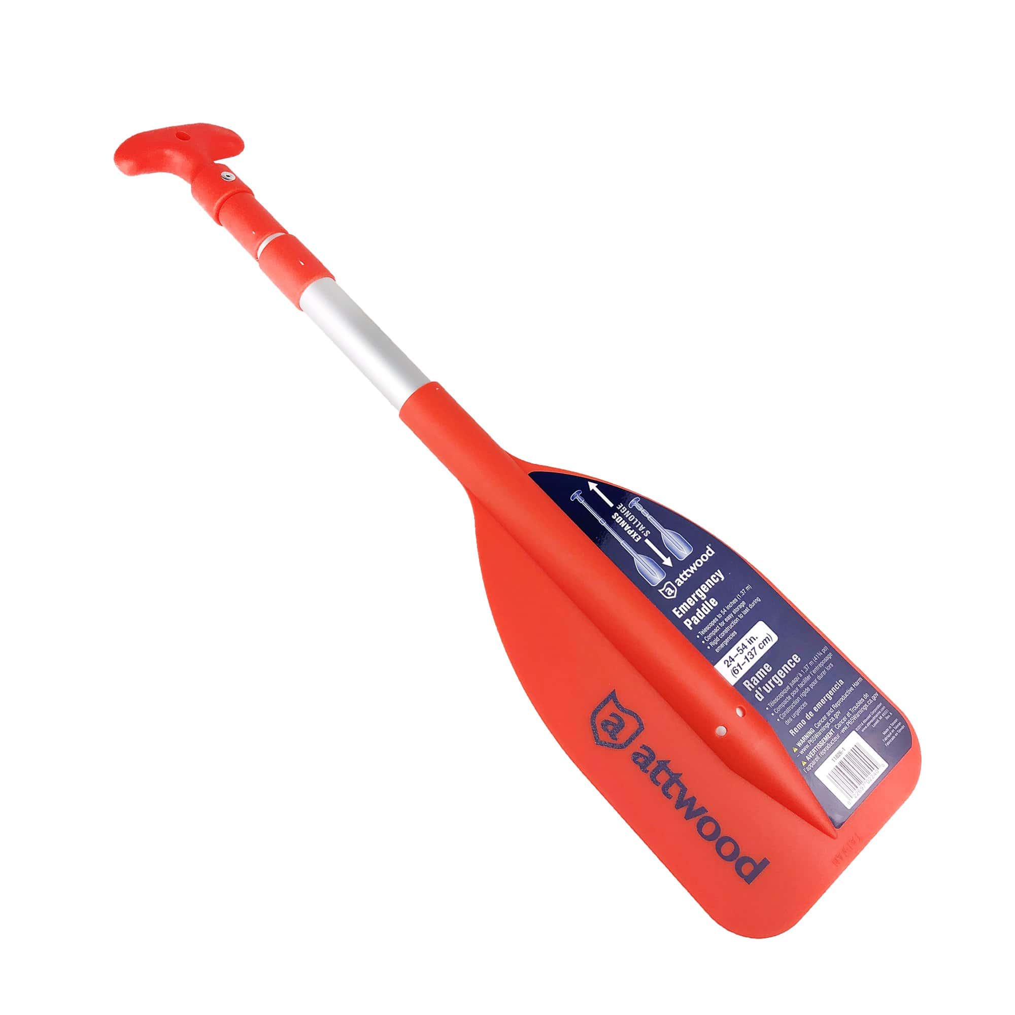 Attwood 11826-1 Emergency Telescoping Boat Paddle, 25" to 54"