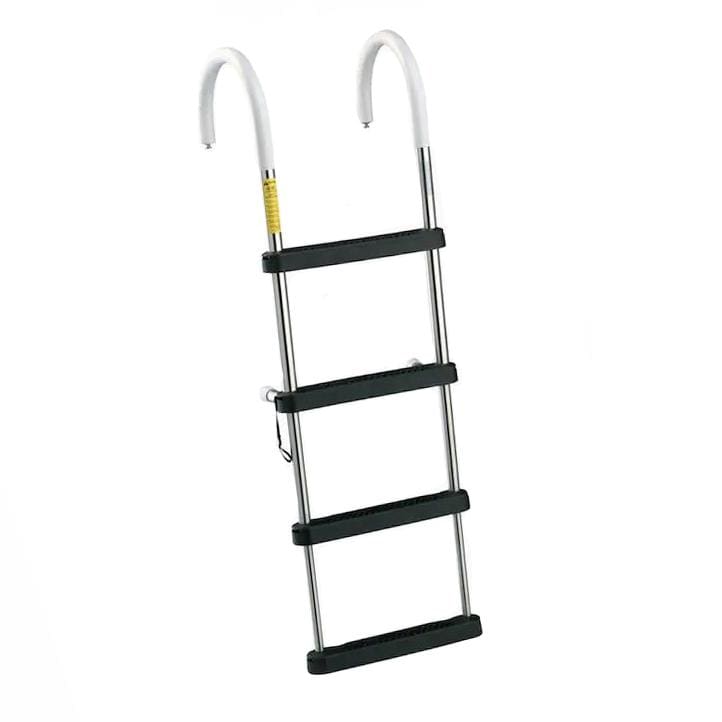 Attwood 12340-G Garelick 4-Step SS Telescoping Pontoon Ladder