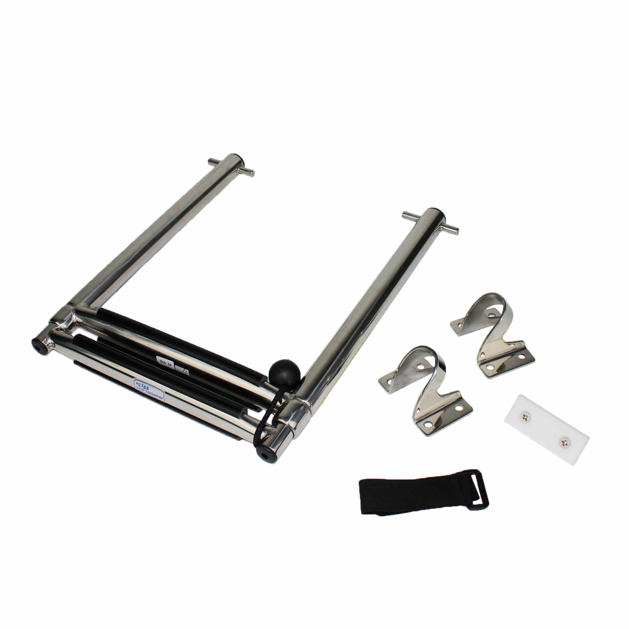 Attwood 19536 Outboard Combo 2-Step Telescoping Ladder / Swim Platform