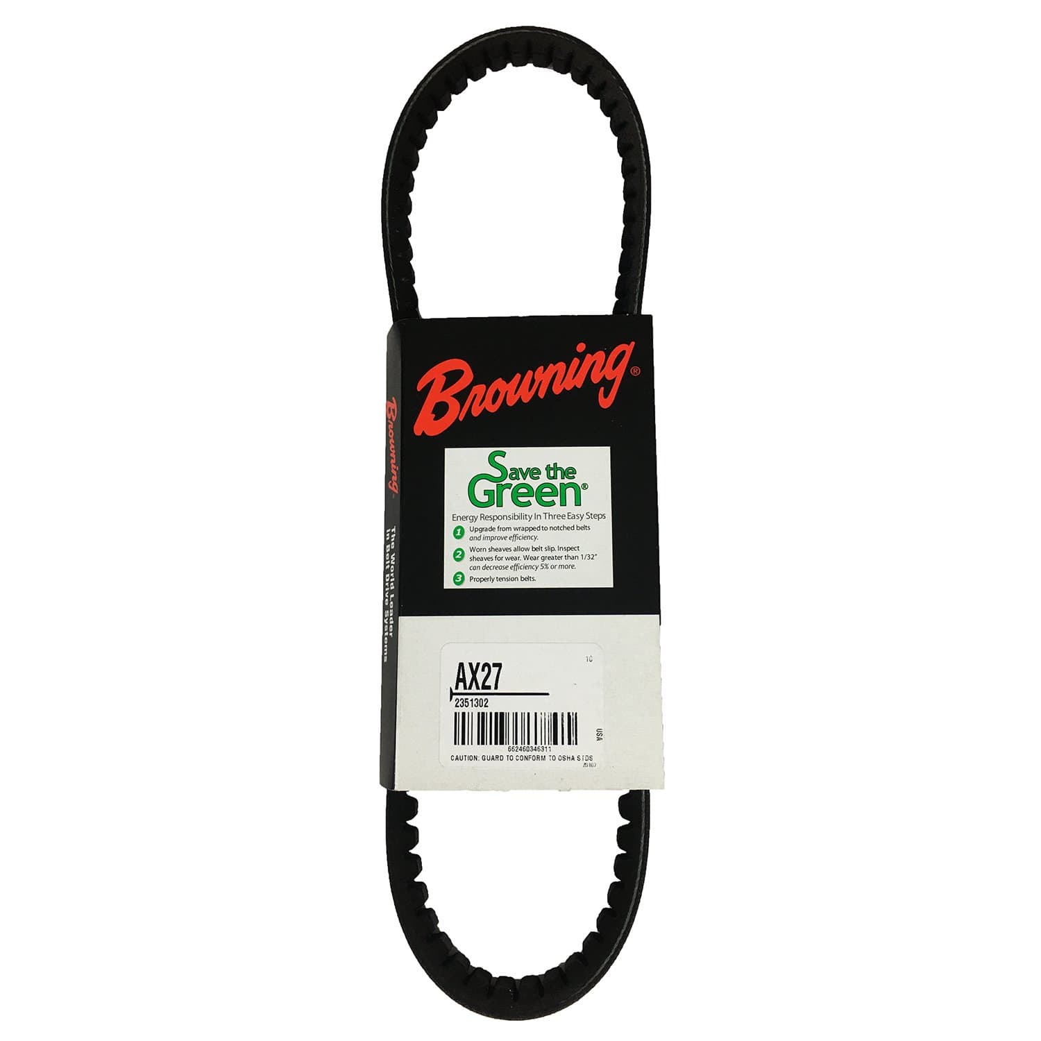 Packard AX27 Browning Gripnotch Belt