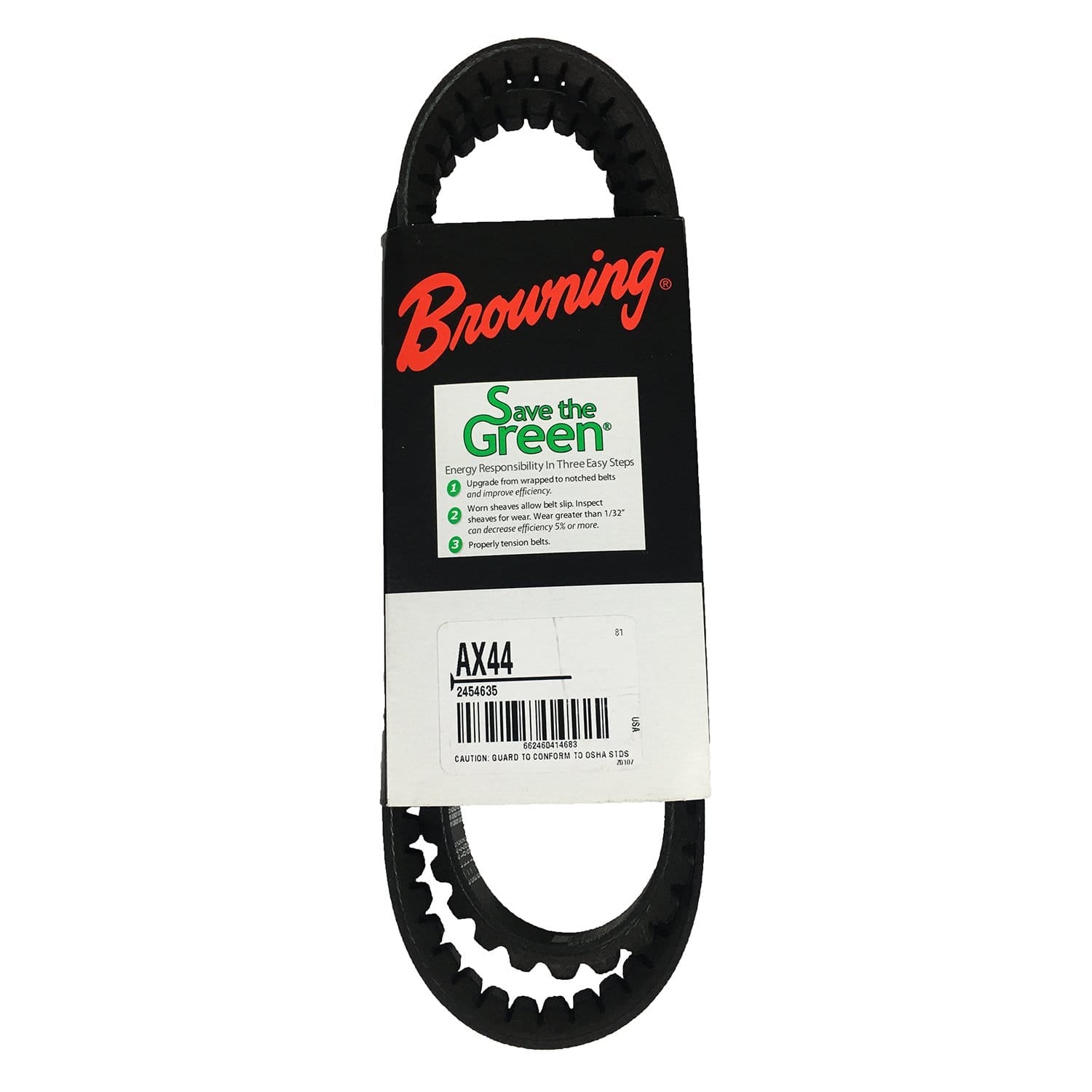 Packard AX44 Browning Gripnotch Belt