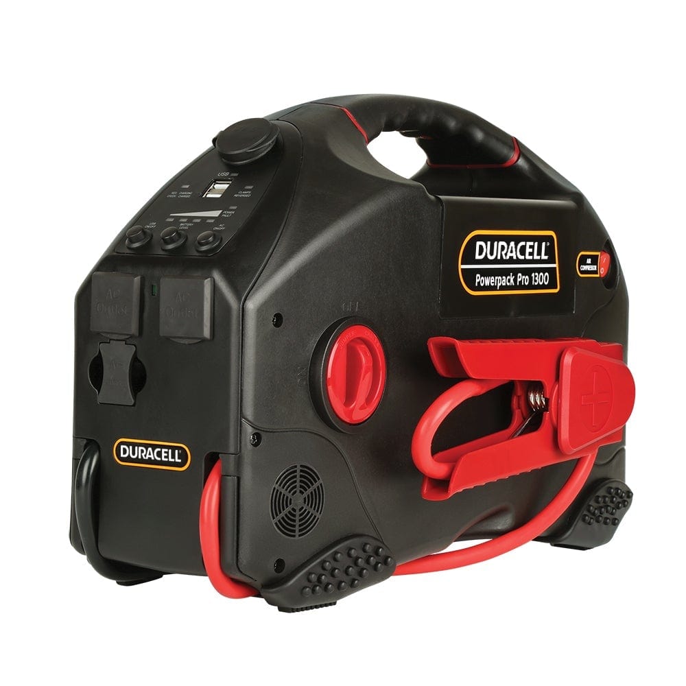 Battery Biz DR1300PWR Duracell Powerpack Pro 1300 Jump Starter / Air Compressor