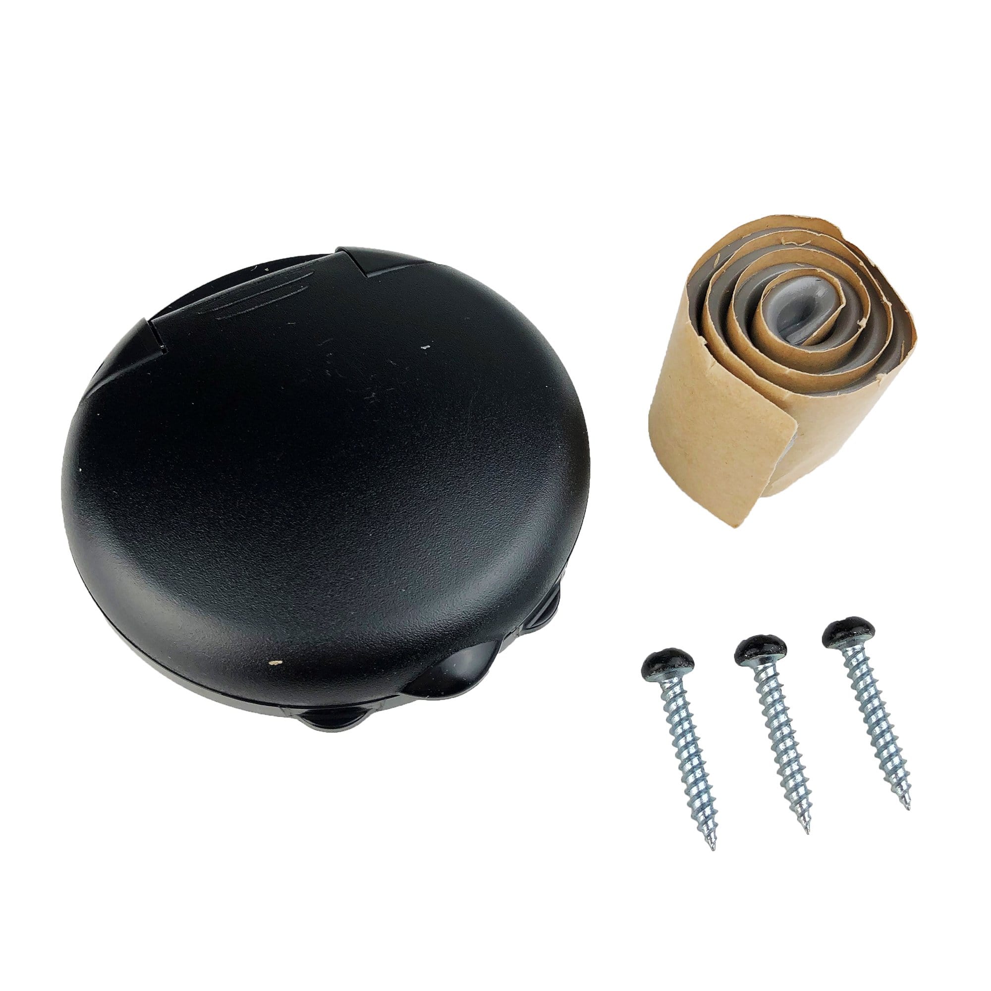 Thetford 94326 B&B Molders (601-035-94326) Compact Coax Cable TV Plate, Black