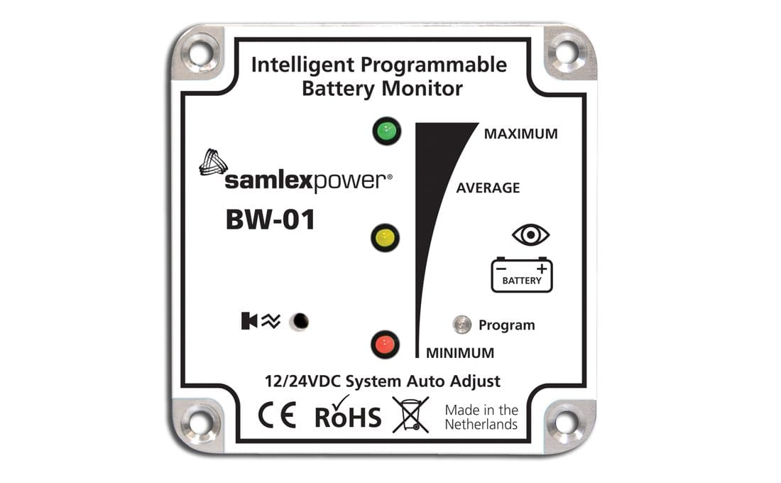 Samlex BW-01 Microprocessor Controlled Battery Monitor