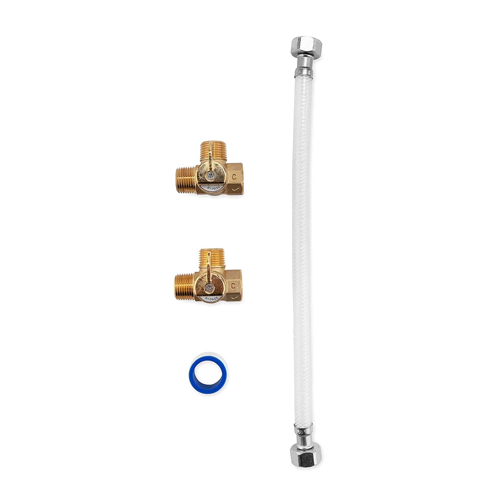 Camco 35963 By-Pass Kit, 12" Supreme Permanent for 10 Gallon Tanks