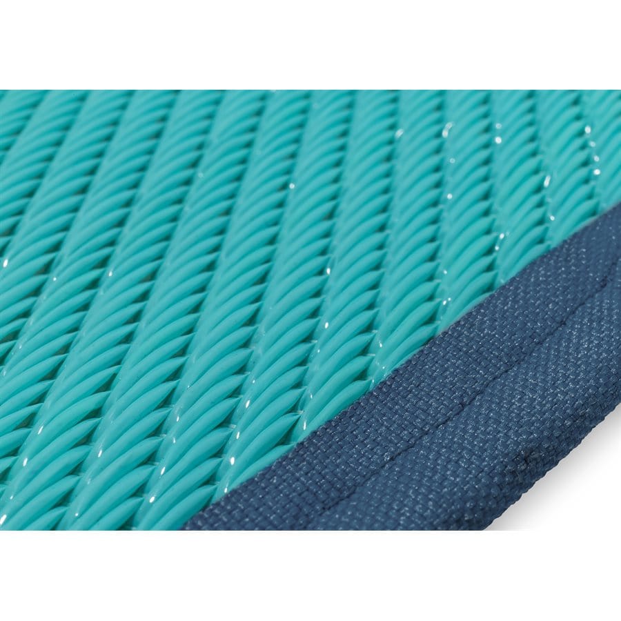 Camco 42835 6 Ft. Outdoor Mat "Life is Better at the Campsite" Round, Logo