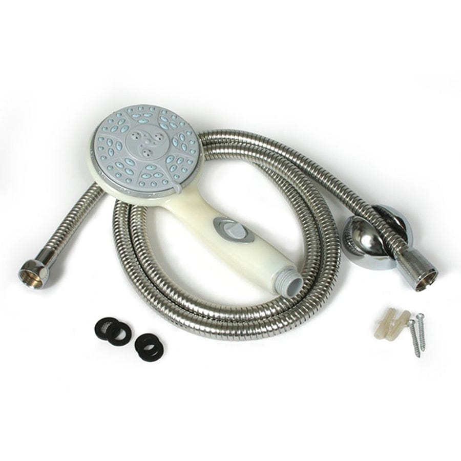 Camco 43715 Shower Head Kit – Off White
