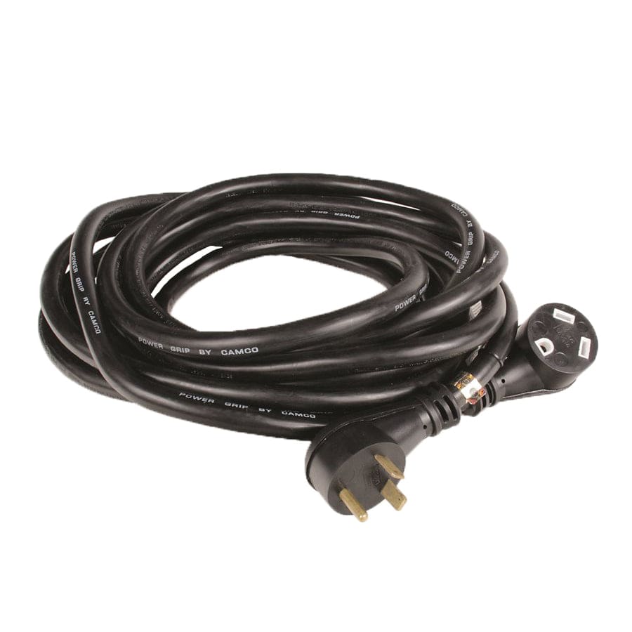 Camco 55193 Power Grip Extension Cord 30Amp 25’ - 125V / 3750W
