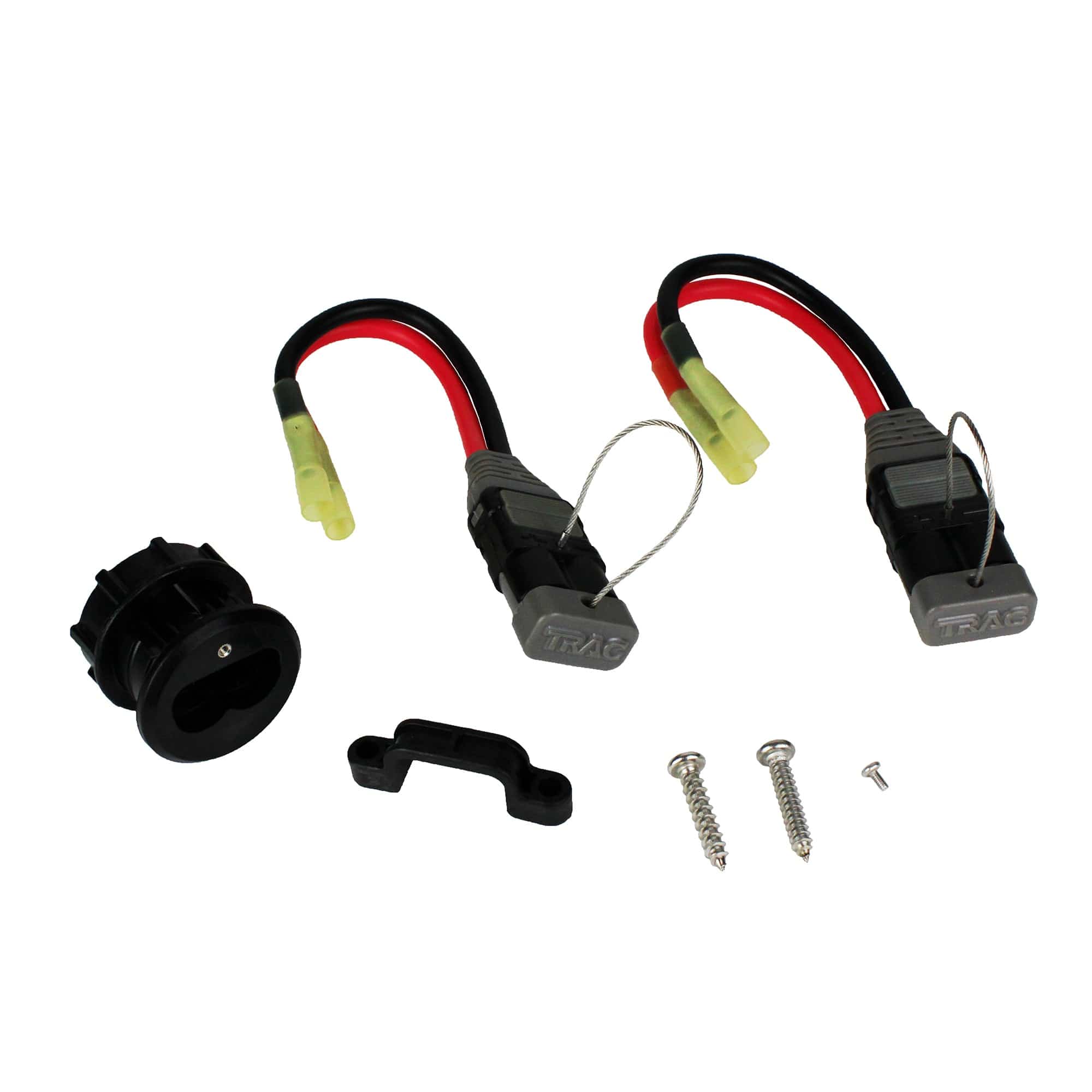 Camco 69441 Trac Outdoors High-Current Trolling Motor Connector Kit, 8 Gauge