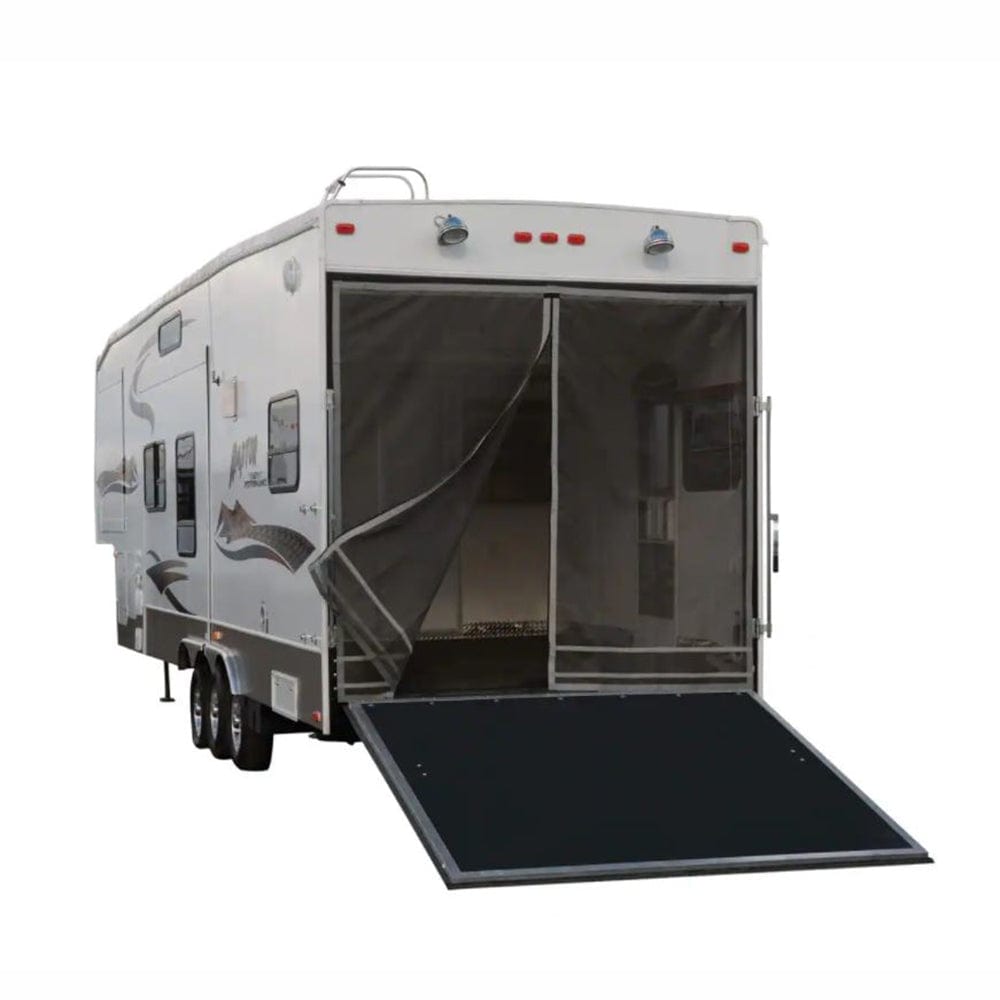 Classic Accessories 79984 Over Drive Toy Hauler Screen, Rear Opening 90.5” H, Fiberglass or Aluminum Frames Compatible