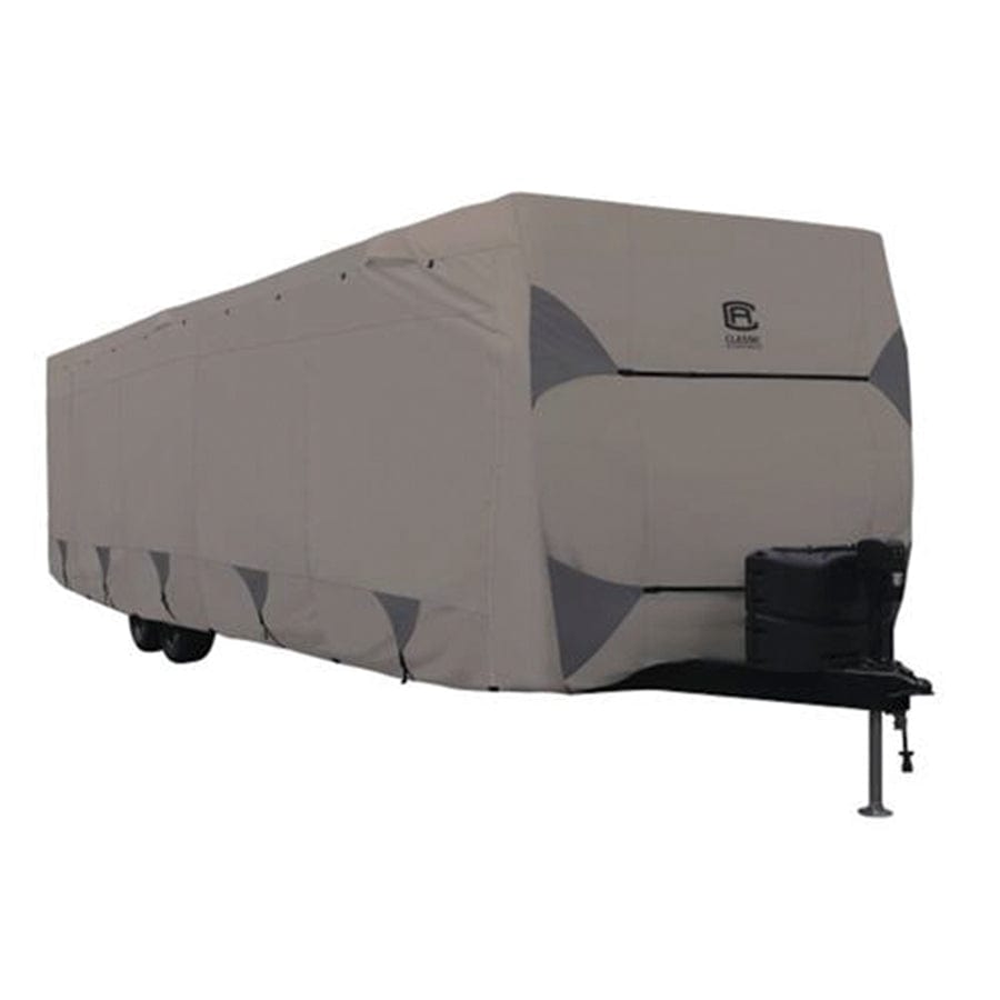 Classic Accessories 80-488-172401-RT Encompass Fifth Wheel Trailer Cover 24'-27' L, 118" H - Cinder