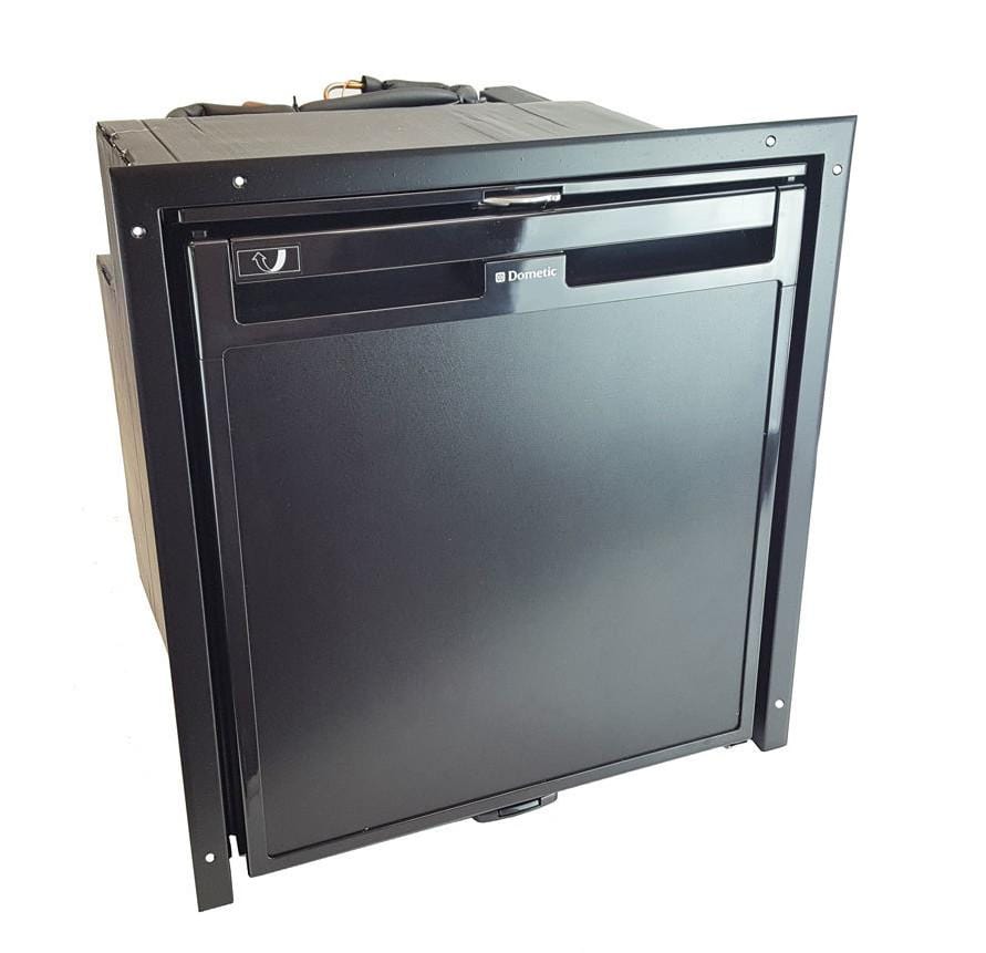 Dometic Coolmatic CRX-1080U/F 78 Liter AC/DC Refrigerator Freezer Black Flush Frame