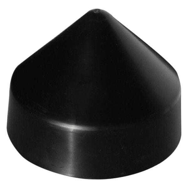 Dock Edge DE91802F 10" Cone Head Piling Cap, Black PVC