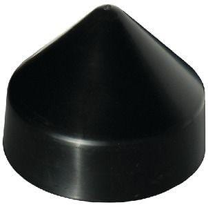 Dock Edge DE91822F 12" Cone Head Piling Cap, Black PVC