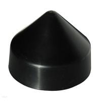 Dock Edge DE91892F  9" Cone Head Piling Cap, Black PVC