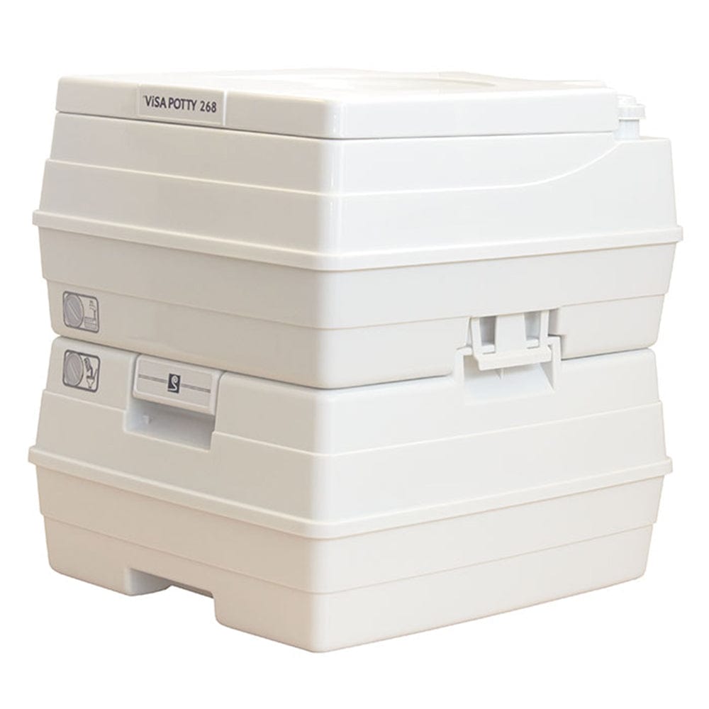 Dock Edge DEF268101 Visa Potty 268 Portable Toilet - 24 Liter