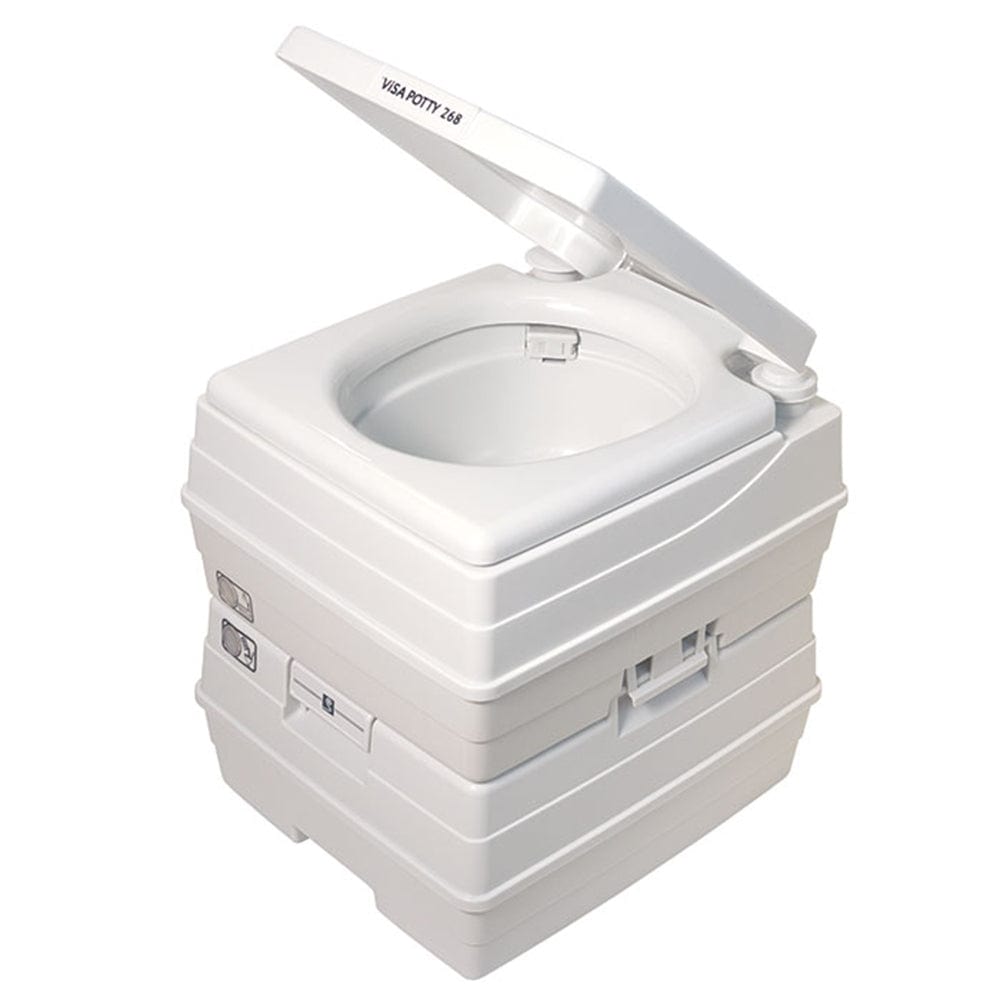 Dock Edge DEF268101 Visa Potty 268 Portable Toilet - 24 Liter