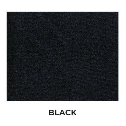 Dorsett 5825-12 Needle Punch Bunk Carpet 12" x 12', Black