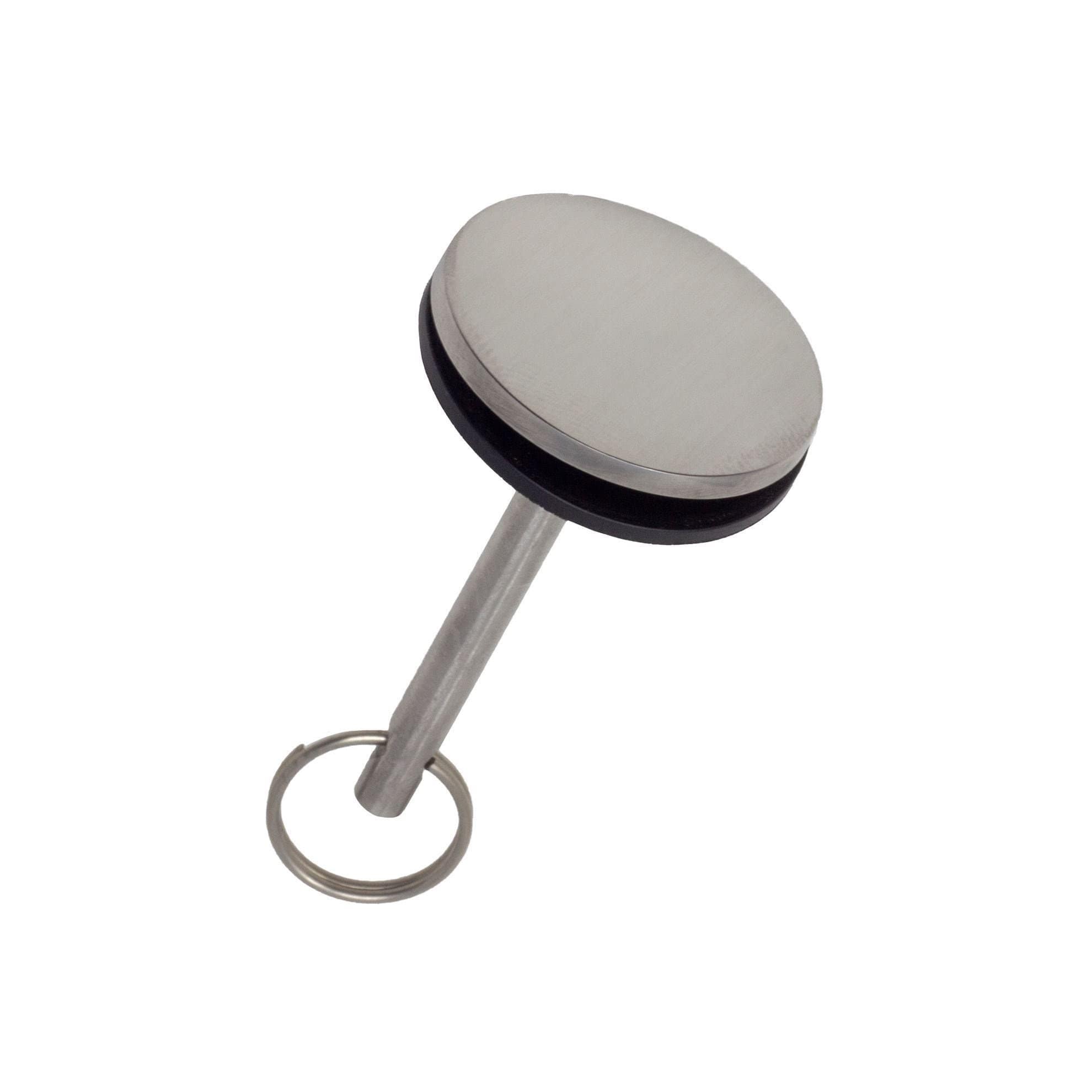 Taco Marine F16-0021 Stainless Steel Hatch Lift Button, Mirror Finish