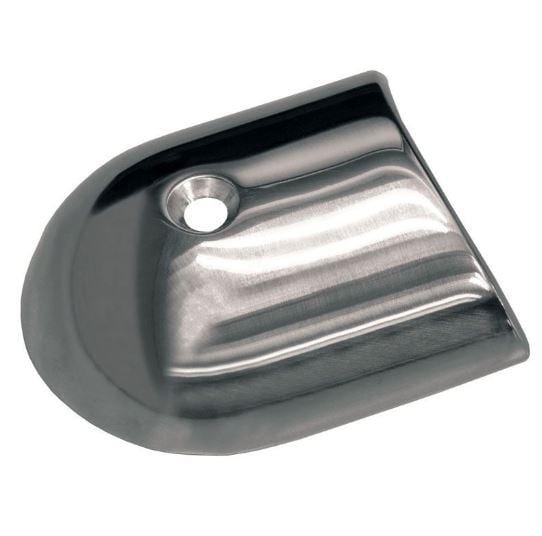 Taco F16-0091 Stainless Steel 2-1/4" Rub Rail End Cap