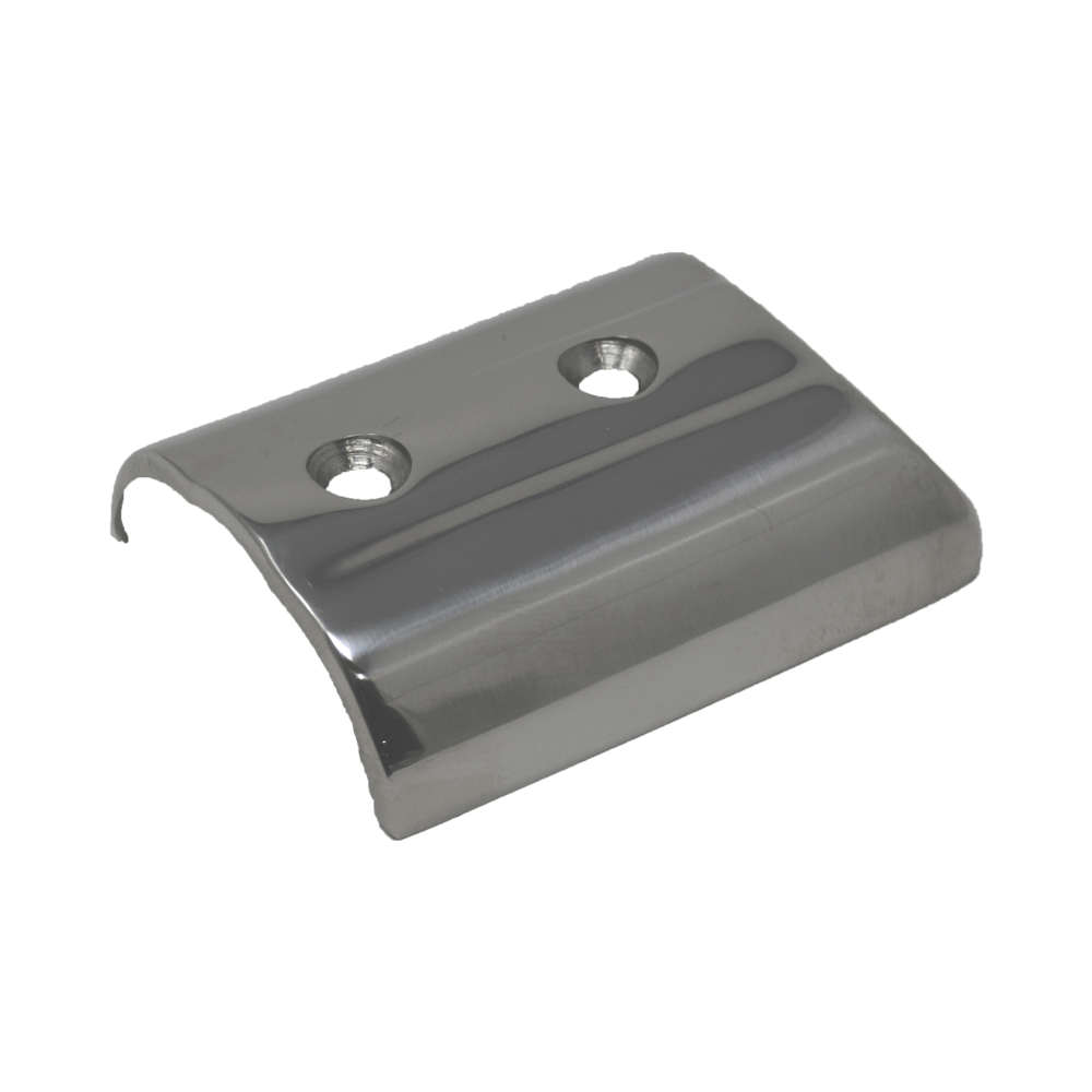 Taco Marine F16-0272 Stainless Steel Medium SuproFlex End Cap #8 Mirror Polish for V11-9990