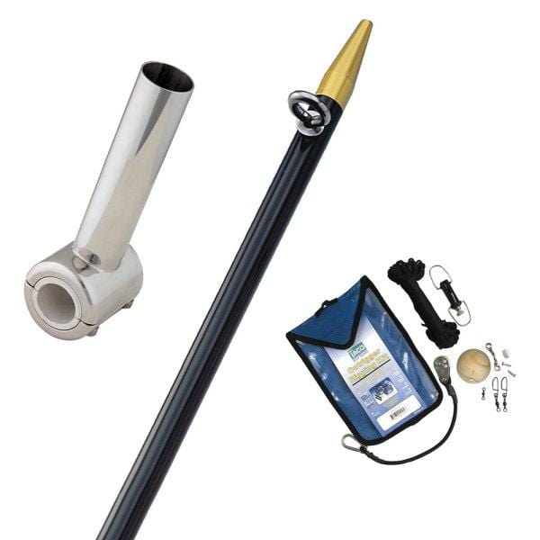 Taco F16-0311BKA8SB Clamp-On Center Rigger Kit