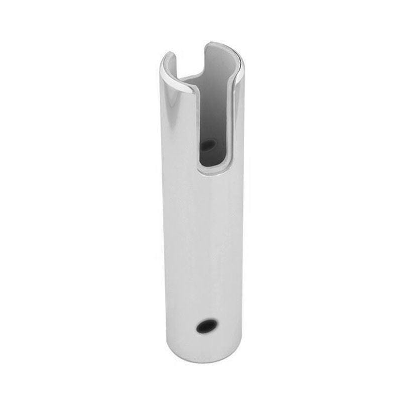 Taco Marine F31-1610BXYD-4A Aluminum Rod Holder 1.90" X 8.5" Slotted Drilled, White Liner