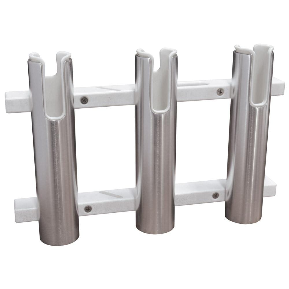 Taco Marine F31-3103 3 Rod Aluminum Poly Rod Rack