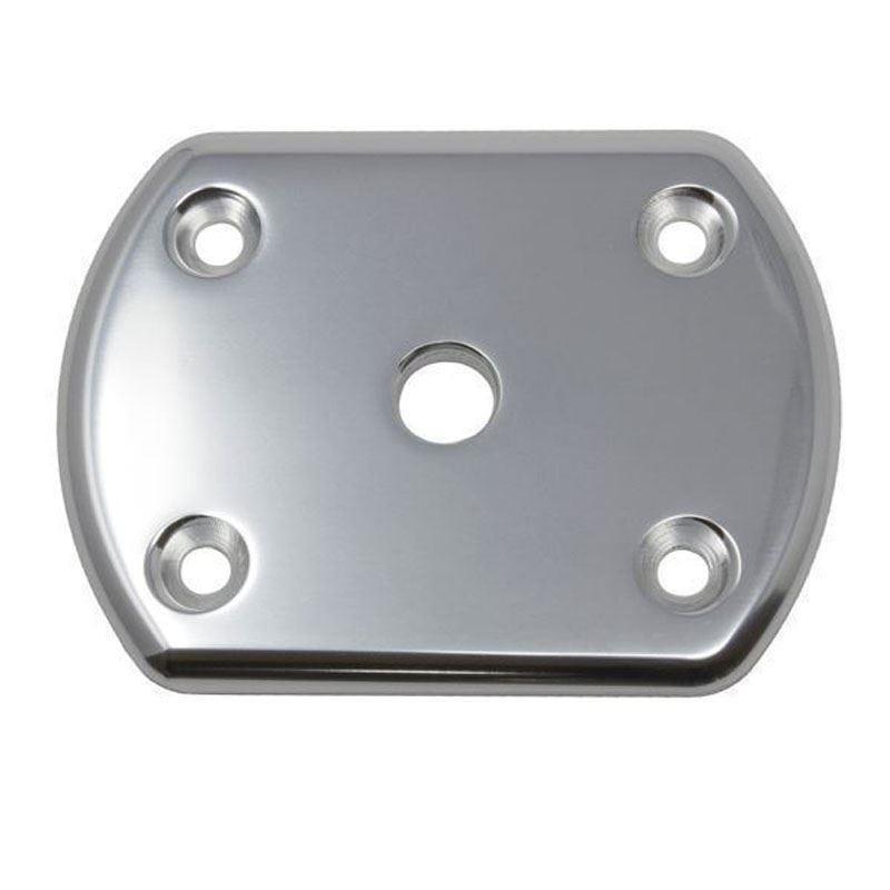 Taco Marine F32-4160AEY Aluminum Pad 4" X 6" AEY Mill Finish 4 Hole, 1/4"