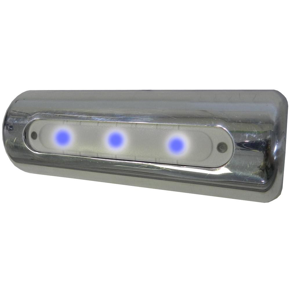 Taco F38-8600BXZ-B-1 Pipe Mount LED Blue Deck Light