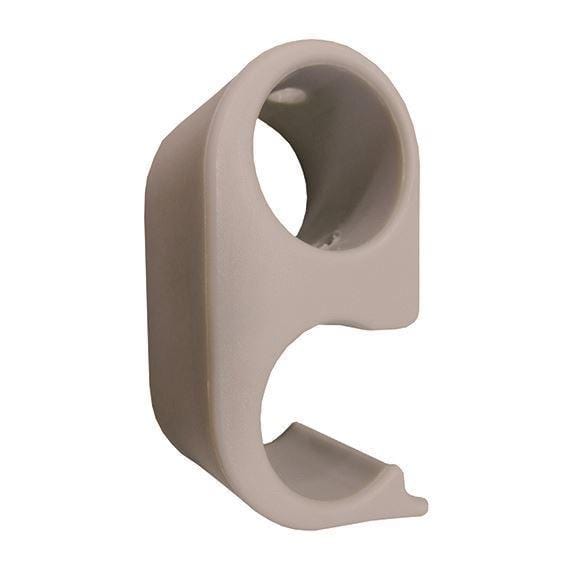 Taco Marine F40-0302GRA Pole Clip Gray Nylon for 1" Tube 1/4" Bolt