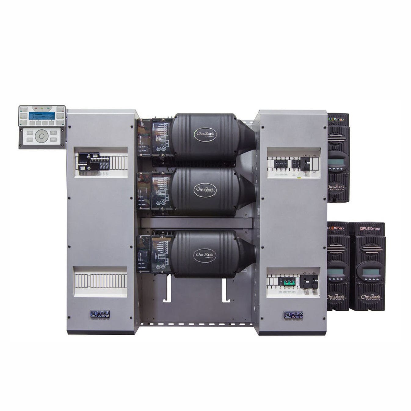Outback Power FP3 FXR3048A-300 Flex PowerThree 9 KW, 48 VDC Inverter System