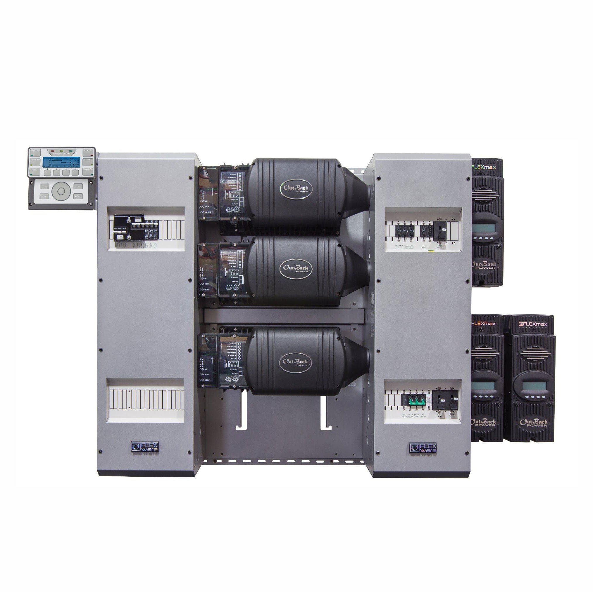 Outback Power FP3 VFXR3048E Flex Power Three 9 KW, 48 VDC Inverter System