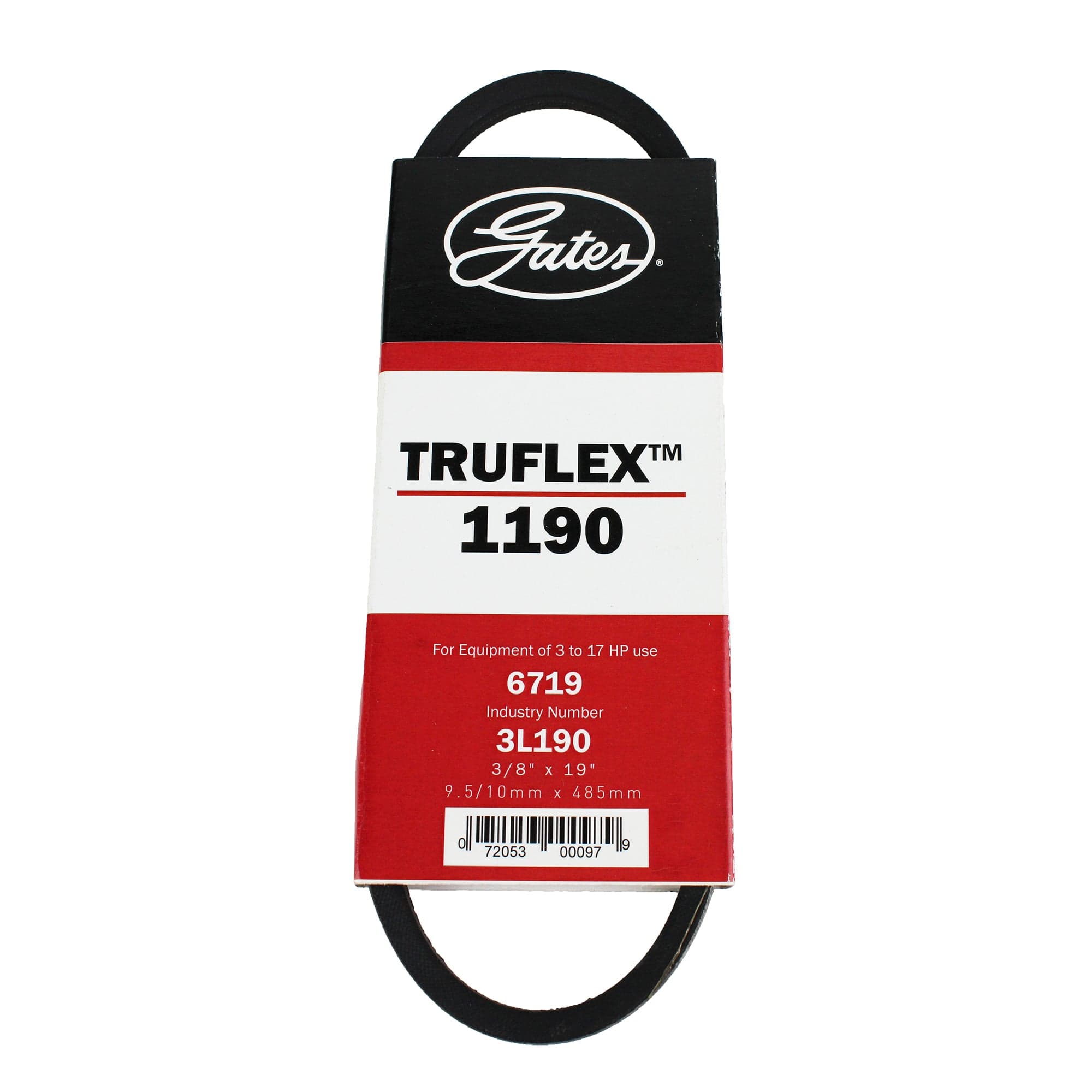 Gates GAT-3L190 Notched V-Belt