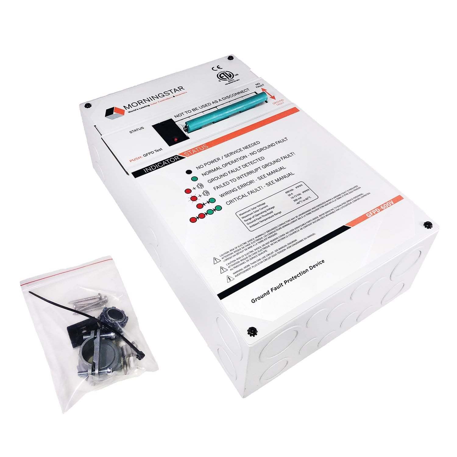 Morningstar GFPD-600V Ground Fault Protection Device