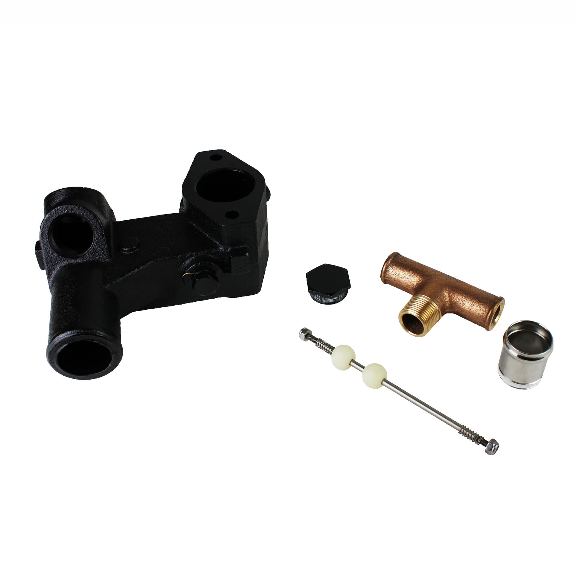 GLM Marine 13230 Thermostat Housing Assembly for Mercury/Mercruiser