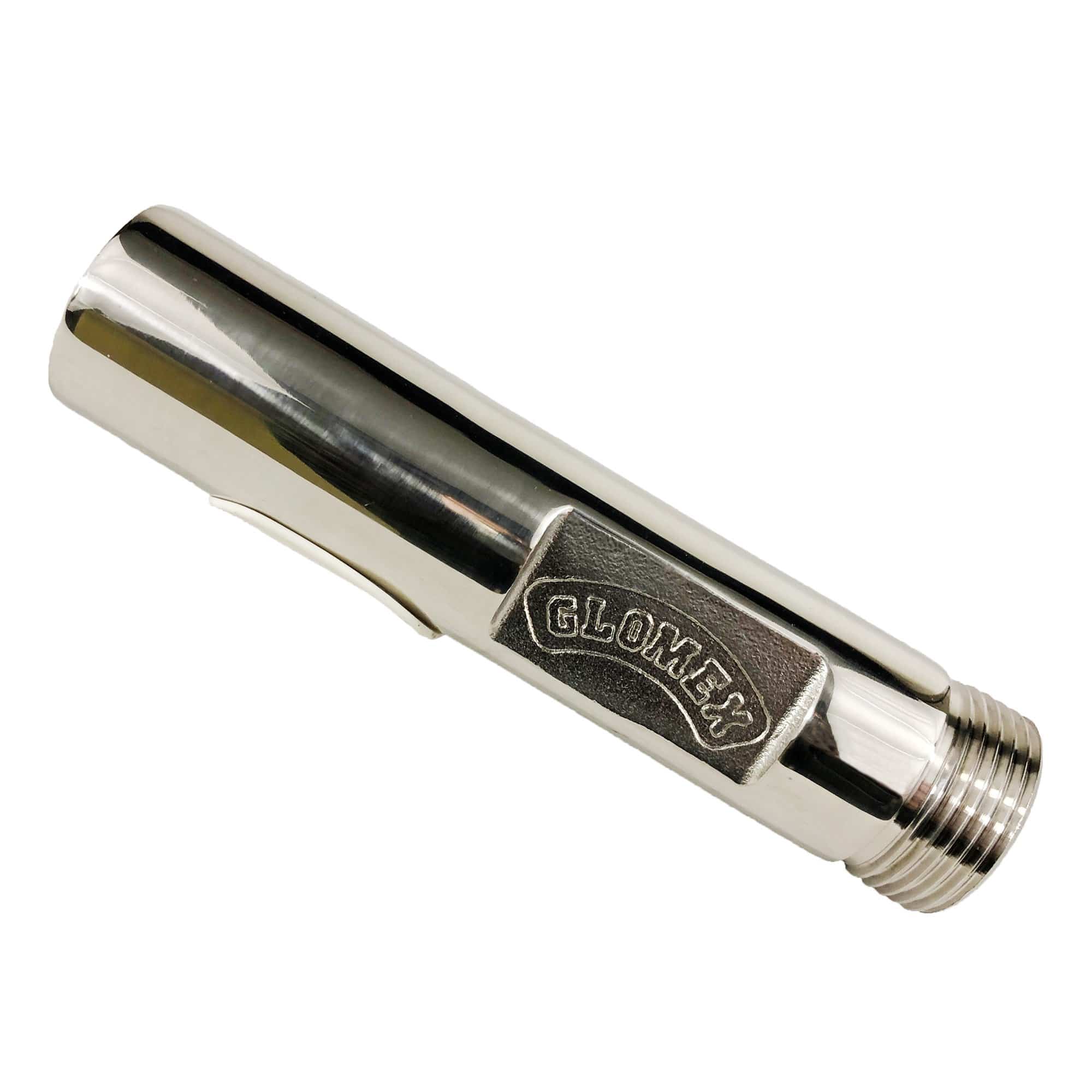 Glomex PRM280 Electropolished Stainless Steel Adapter 1" Bsp X 11 Tpi Male To 1"-14 Uns Female With Slot For Cable