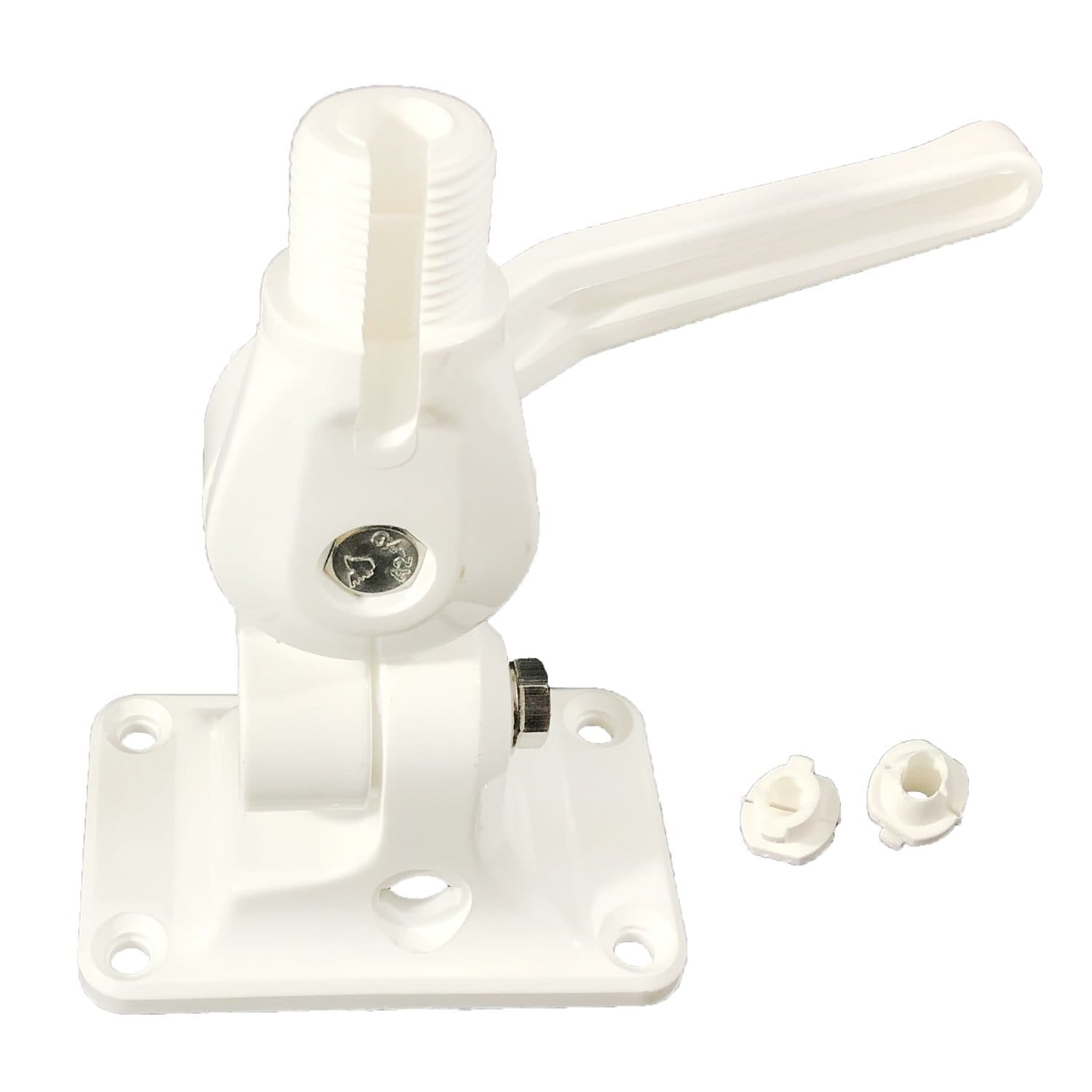 Glomex RA115-B 4-Way Nylon Heavy Duty Ratchet Mount 1"-14 Thread