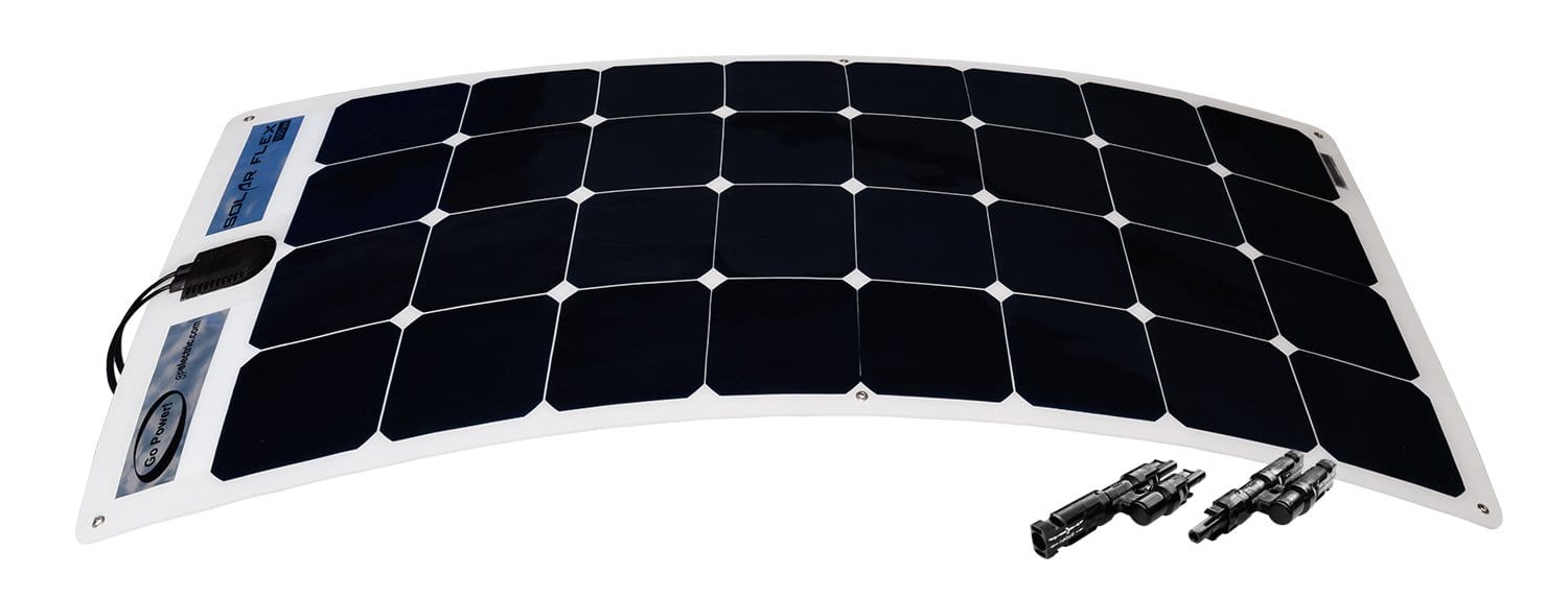 Go Power GP-Flex-100E 5.62 Amp, 100 Watt, Flexible Solar Kit