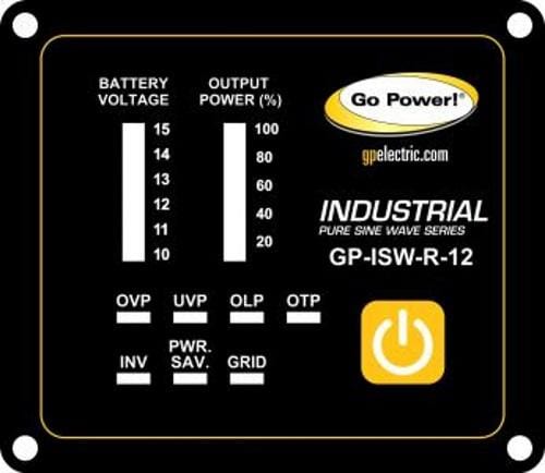 Go Power GP-ISW-R12 Pure Sine Wave Inverter Remote