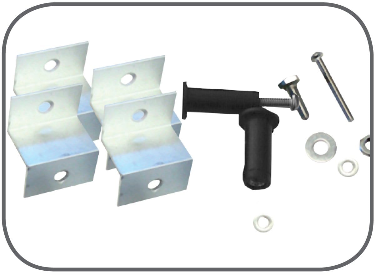 Go Power! GP-MH-2 Solar Panel Mounting Hardware