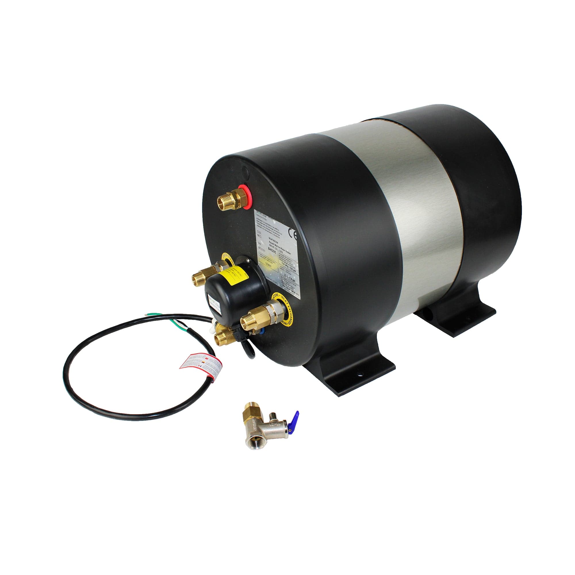 Johnson Pump 56-47455-04 AquaH Marine Water Heater, 500W, 22L, 6 Gal, 120V, NPT