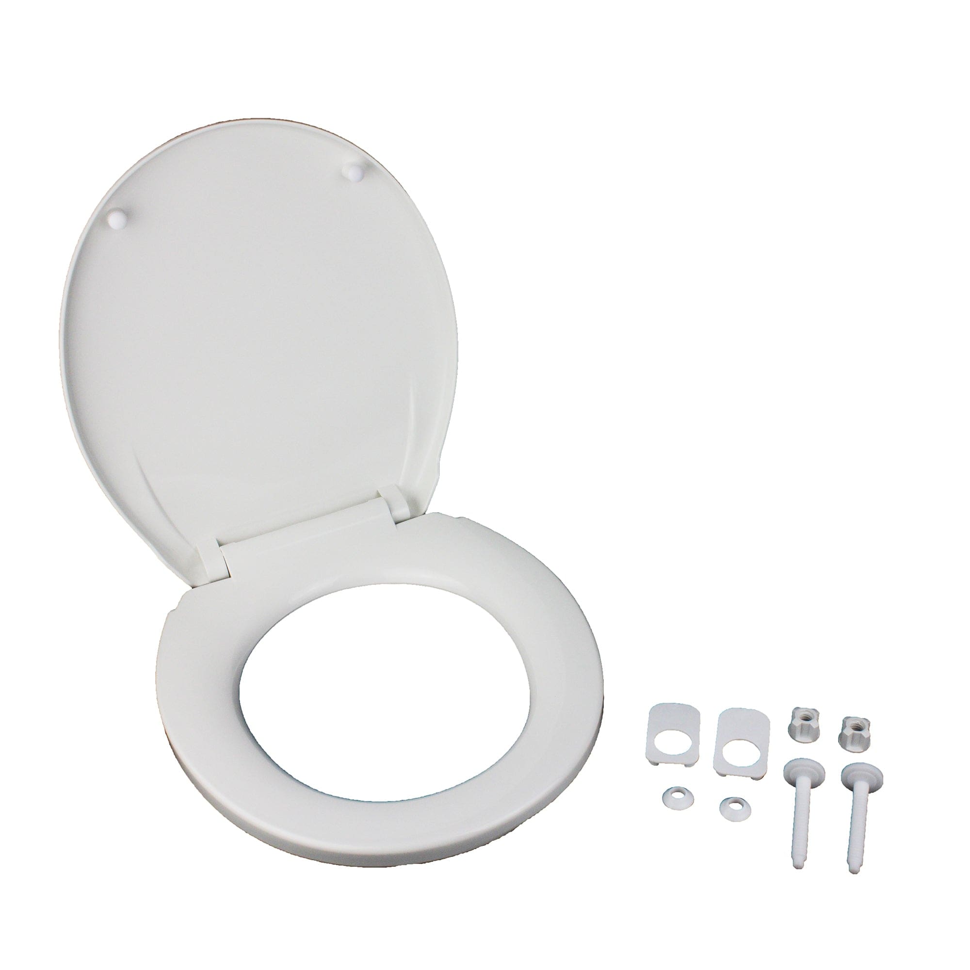 Johnson Pump 81-47241-05 Comfort Soft Close Toilet Seat, White