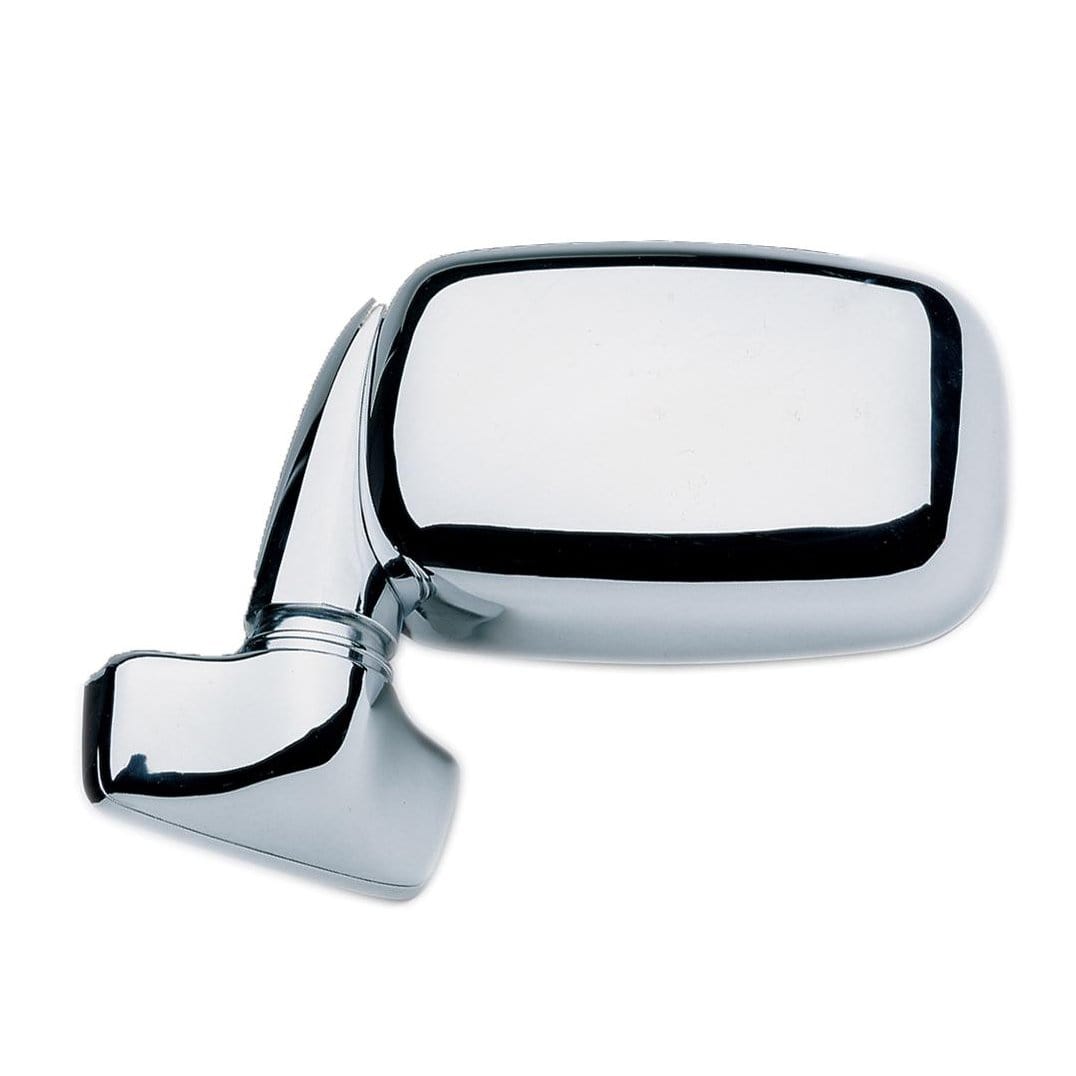 K-Source Fit Systems 3671 Universal Truck Side View Mirrors Chrome Euro Style Mirror