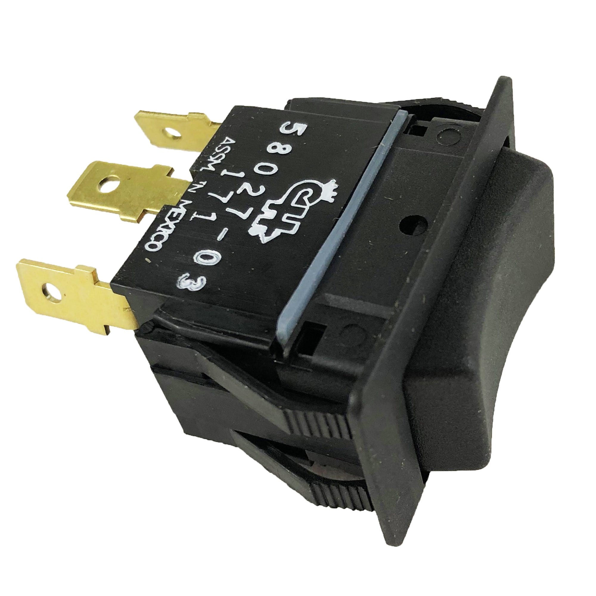 Littelfuse 58027-03-BP Rocker Switch, 15A / 24VDC, SPDT