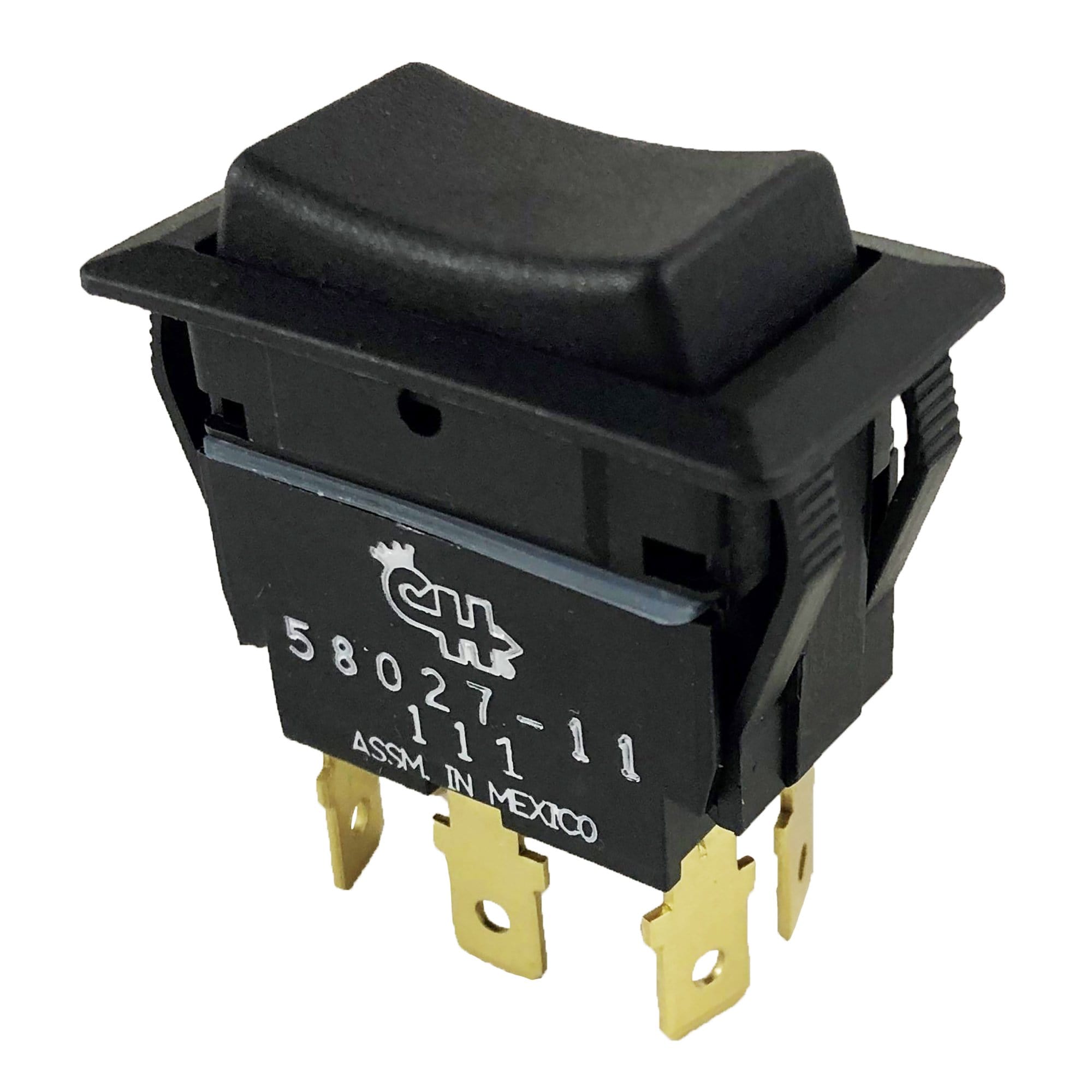 Littelfuse 58027-11-BP Rocker Switch DPDT 3 Position 15A/12VDC